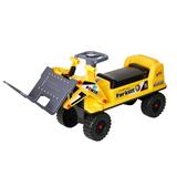 KARMAS PRODUCT Ride-on Forklift Construction Truck Toy for Children Sound Lifting Loading and Unloading Sliding Function
