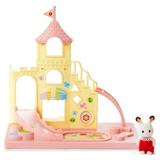 Calico Critters Baby Castle Playground Dollhouse Playset with Figure