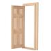 LYUMO 1:12 Doll House Mini Wooden Door for Dolls DIY Dollhouse Furniture Accessories Wooden 1: 12 Dollhouse Door Dollhouse Door