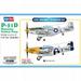 P-51D Yellow Nose 1/48 Scale Plastic Model Kit Hobby Boss