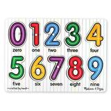 Melissa & Doug See-Inside Numbers Peg Puzzle