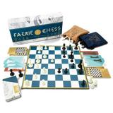 Faerie Chess - Play Classic Chess with New Pieces - Rediscover The Family Strategy Board Game - 32 Traditional Chess Pieces for Beginners 28 Custom Pieces with New Rules for Advanced Play
