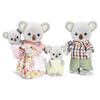 Calico Critters Outback Koala Family Set of 4 Collectible Doll Figures