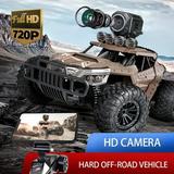 Siaonvr High-speed Remote Control 4 Wheel Drive Car Off-road HD Camera Truck Child Toys