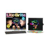 Lite-Brite Classic Favorite Retro Toy - Create Art with Light STEM Educational Learning Holiday Birthday Gift Boys Unisex Kid Toddler Girls Age 4+