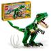 LEGO Creator 3 in 1 Mighty Dinosaur Toy Transforms from T. rex to Triceratops to Pterodactyl Dinosaur Figures Great Gift for 7 - 12 Year Old Boys & Girls 31058