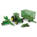 John Deere 1:64 Scale 6210R Tractor Farm Vehicle Playset