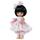 Precious Moments Dolls by the Doll Maker Linda Rick Bear-Foot Blessings Brunette 12 inch Doll