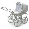 Badger Basket London Doll Pram - Executive Gray