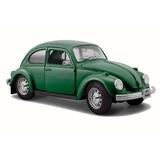 1973 Volkswagen Beetle Green - Maisto 31926 - 1/24 Scale Diecast Model Toy Car