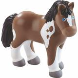 HABA Little Friends Horse Tara - 4.5 Apaloosa Farm Animal Toy Figure