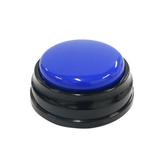 Small Size Easy Carry Voice Recording Sound Button for Kids Interactive Toy Answering Buttons Blue