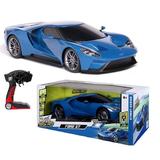 MaiSto Tech R/C 1:6 Scale Ford GT Blue Pro style Controller Working Headlights