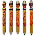 Giant Wooden Matryoshka Doll Pencil (1 Random Design)