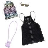 Barbie Clothes: 1 Outfit And 2 Accessories For Barbie Dolls