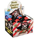 US Toy MX490 Pirate Character Bubble Toys - Pack of 12