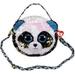 TY Fashion Flippy Sequin Purse - BAMBOO the Panda Bear (8 inch)