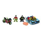 Fisher-Price Imaginext DC Super Friends Batmobile & Cycle What?s the coolest way for kids to cruise around Gotham City