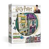 Wrebbit 3D - Harry Potter Diagon Alley Madam Malkin s & Florean Fortescue s Ice Cream 290 Piece 3D Jigsaw Puzzle