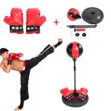 LYUMO Adjustable Height Kids Punching Ball Bag Speed Boxing Sports Set Fighting Game With Gloves Kids Boxing Ball Boxing Set