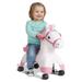 Radio Flyer Socks: Rolling Pony Plush Caster Ride-on Horse for Girls and Boys