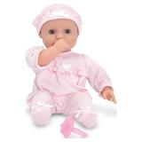 Melissa & Doug Mine to Love Jenna 12 Soft Body Baby Doll With Romper Hat