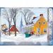 EuroGraphics Hiver Baie-Saint-Paul by Clarence Gagnon 1000-Piece Puzzle