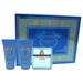 Versace Man Eau Fraiche by Versace for Men - 3 Pc Gift Set 1.7oz EDT Spray, 1.7oz Bath & Shower Gel, 1.7oz After Shave Balm