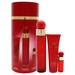360 Red by Perry Ellis for Women - 3 Pc Gift Set 3.4oz EDP Spray, 7.5ml EDP Mini Spray, 3oz Shower Gel