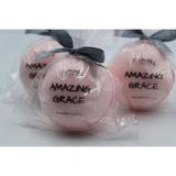 3 AMAZING GRACE (W) Philosophy type Luxury Bath Bomb Fizzies 5 Oz Each Handmade in the USA with Natural Ingredients, Shea and Cocoa Butter, Great for Dry Skin, Individually Hand Wrapped