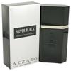 Azzaro Silver Black Eau de Toilette, Cologne for Men, 3.4 Oz