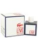 Lacoste Lacoste Live Eau De Toilette Spray for Men 3.4 oz