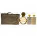 Bvlgari Goldea 3.04oz Eau De Parfum Spray, 2.5oz Body Milk, 2.5oz Bath & Shower Gel, Beauty Pouch 4 Pc Gift Set