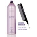 Alterna CAVIAR Anti-Aging WORKING HAIR SPRAY (Stylist Kit) Ultra-Dry, Hairspray - 15.5 oz / 500 ml - LARGE PRO SIZE