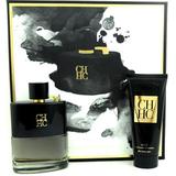 Carolina Herrera CH Prive Eau de Toilette Spray and After Shave Balm, 2 Piece Gift Set for Men