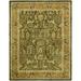 SAFAVIEH Classic Eleanora Traditional Wool Area Rug Light Green/Gold 8 3 x 11