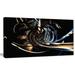 Design Art Fractal 3D Tangled Stripes Graphic Art on Wrapped Canvas