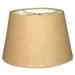 Royal Designs 16 Tapered Shallow Drum Hardback Lamp Shade Burlap