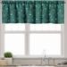 Ambesonne Turquoise Window Valance Baroque Inspired Foliage 54 X 12 Teal