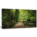 Design Art Forest Way to Emerald Pool Photographic Print on Wrapped Canvas