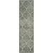 SAFAVIEH Paradise Wight Damask Floral Runner Rug Seafoam/Grey 2 2 x 8