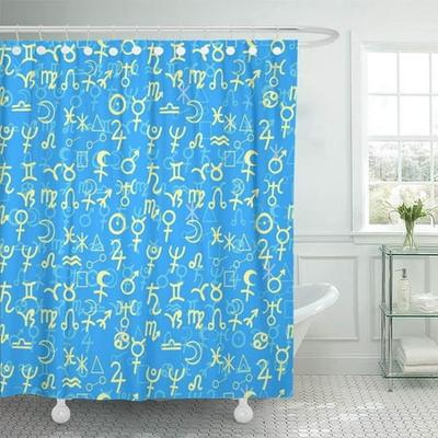 Fallen leaves And Fox At Sunset Waterproof Bathroom Fabric Shower Curtain Set 
