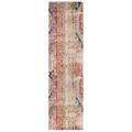 SAFAVIEH Monaco Risto Abstract Runner Rug Light Grey/Multi 2 2 x 6