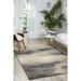 Nourison Maxell Abstract Grey/Ivory 6 6 x 9 6 Area Rug (7x10)