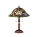 Meyda Tiffany - 19769 - Two Light Table Lamp - Tiffany Rosebush - Antique