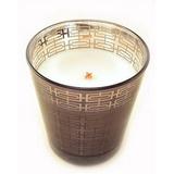 SAND DRIFT METALLIC TUMBLER WoodWick Scented Candle