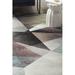 SAFAVIEH Porcello Jayme Abstract Prism Area Rug Grey/Multi 6 7 x 9