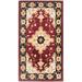 SAFAVIEH Heritage Cromwell Traditional Wool Area Rug Red/Black 2 3 x 4