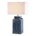 Uttermost 27229-1 Pero 1 Light 27 Tall Table Lamp - Blue