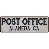 Alameda Ca Post Office Sign Vintage 6x18 206180011419